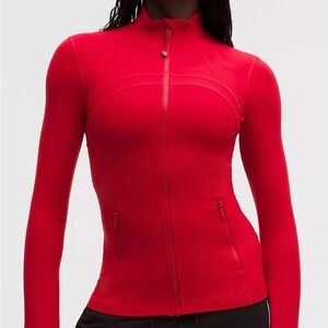 lululemon athletica Bold Red Bomber Jacket